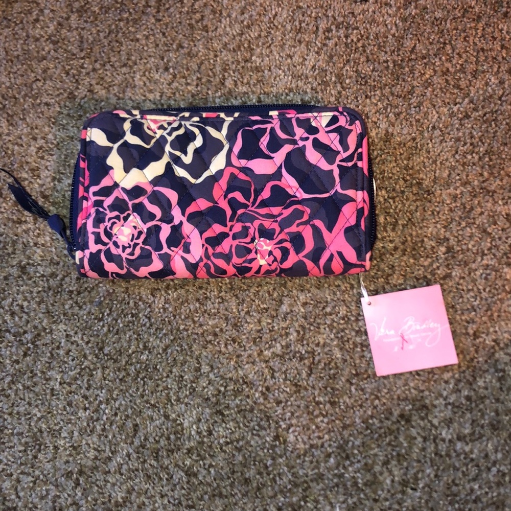 Vera Bradley Accordion Wallet Katalina Pink
